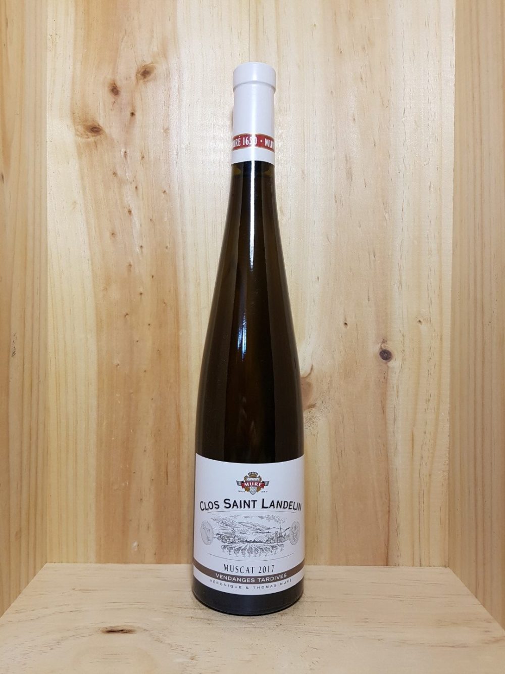Muscat Vendanges Tardives Grand Cru Vorbourg "Clos St Landelin" 2017 Muré 75 cl (Blanc)