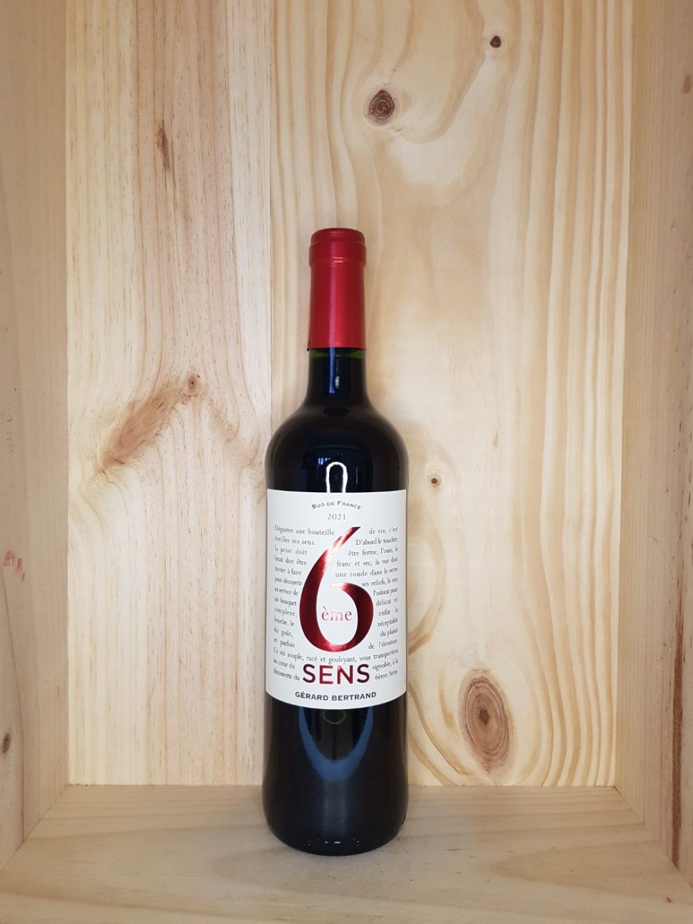 Pays d'Oc IGP "6ème Sens" 2023 Gérard Bertrand 75 cl (Rouge)