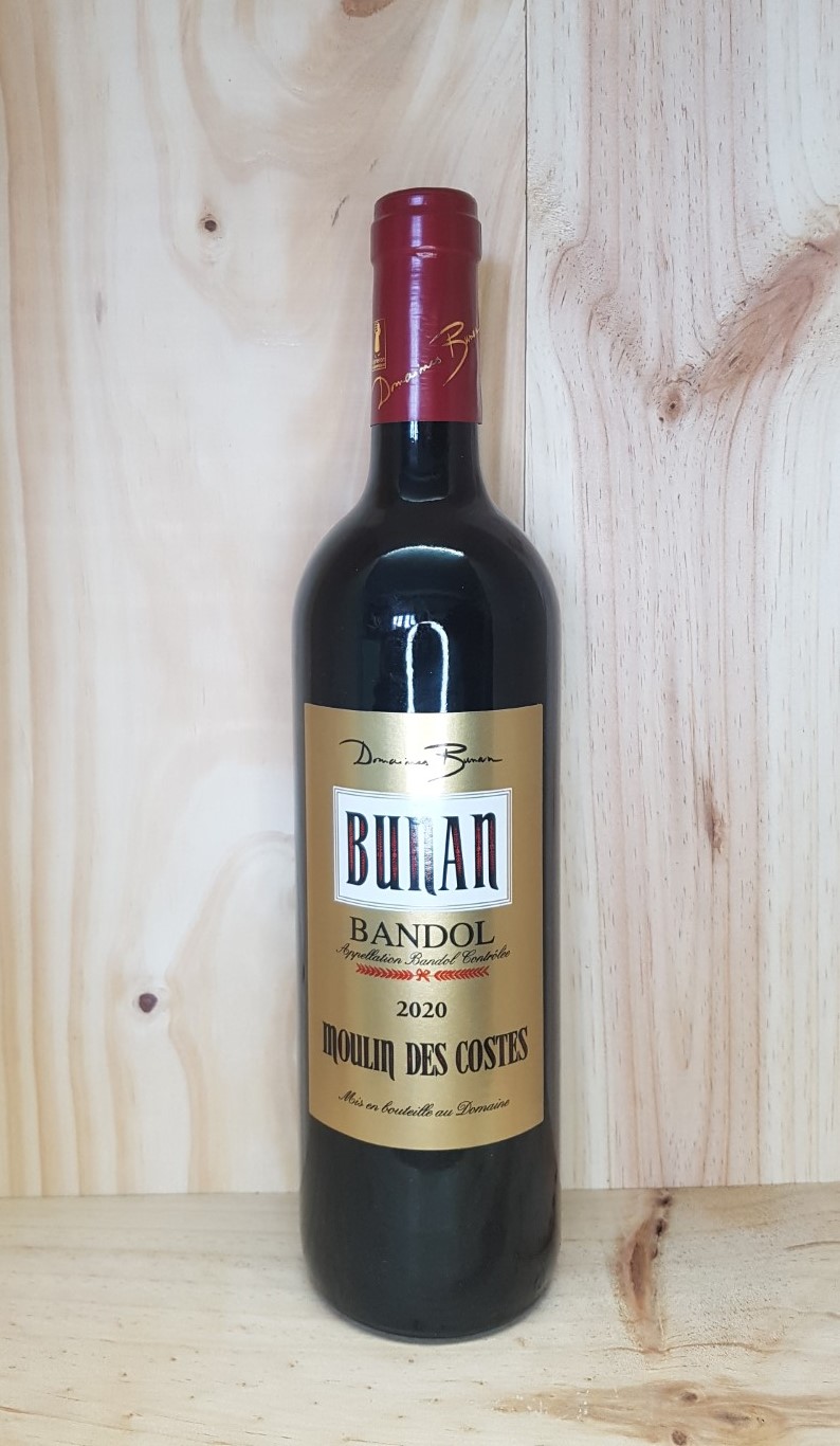 Bandol "Moulin des Costes" 2020 Domaine Bunan 75 cl (Rouge)
