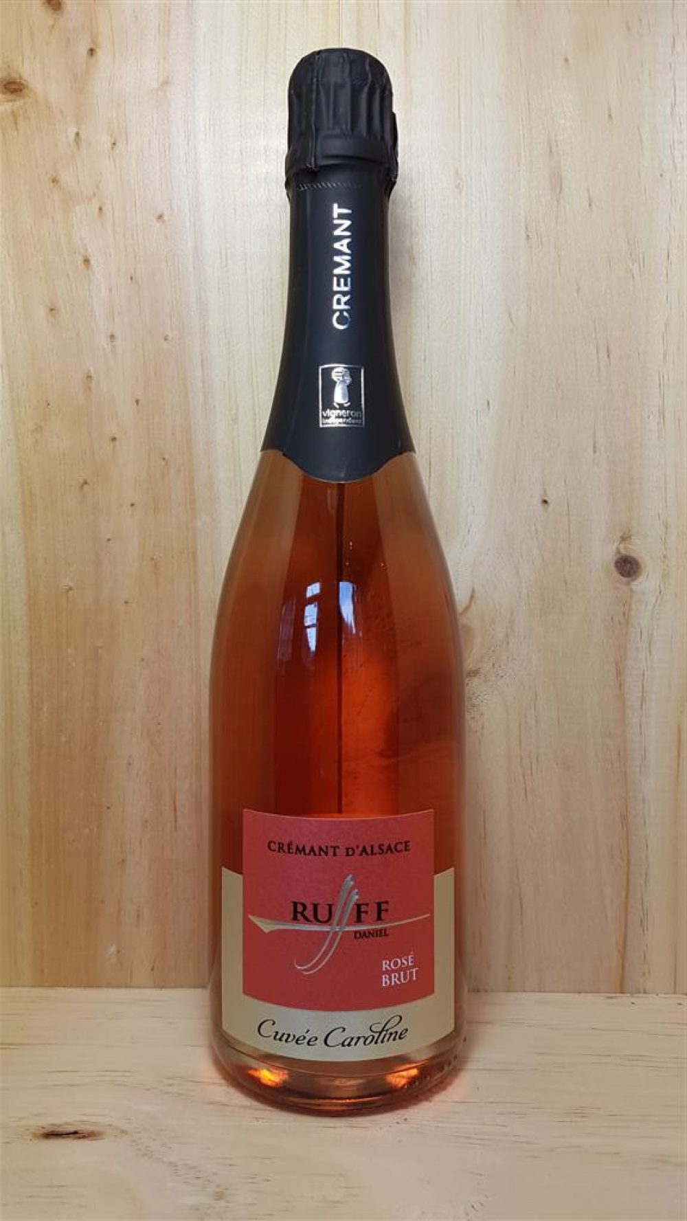 Crémant d'Alsace "Rosé" Domaine Ruff 75 cl (Rosé)