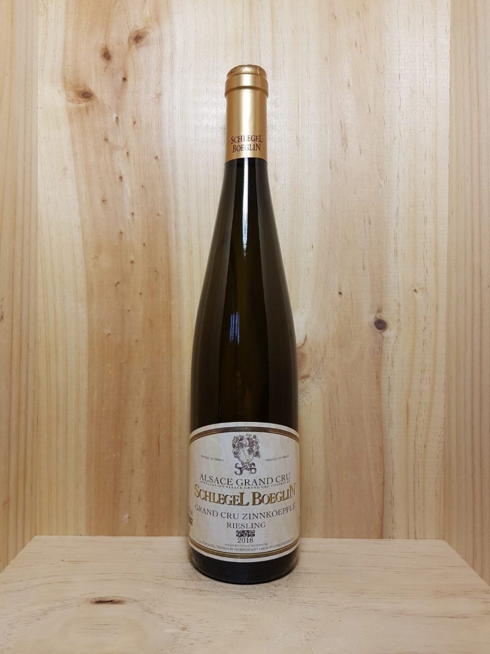 Riesling Grand Cru Zinnkoepflé 2022 Schlegel Boeglin 75 cl (Blanc)