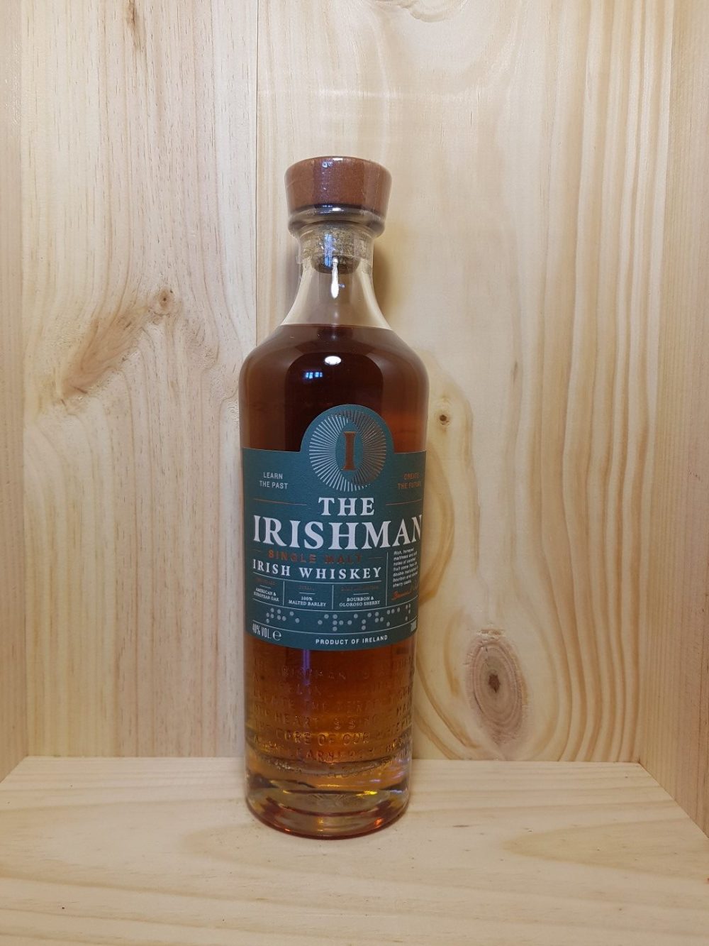 IRLANDE - Whiskey "Single Malt 10 ans" The Irishmann 70 cl