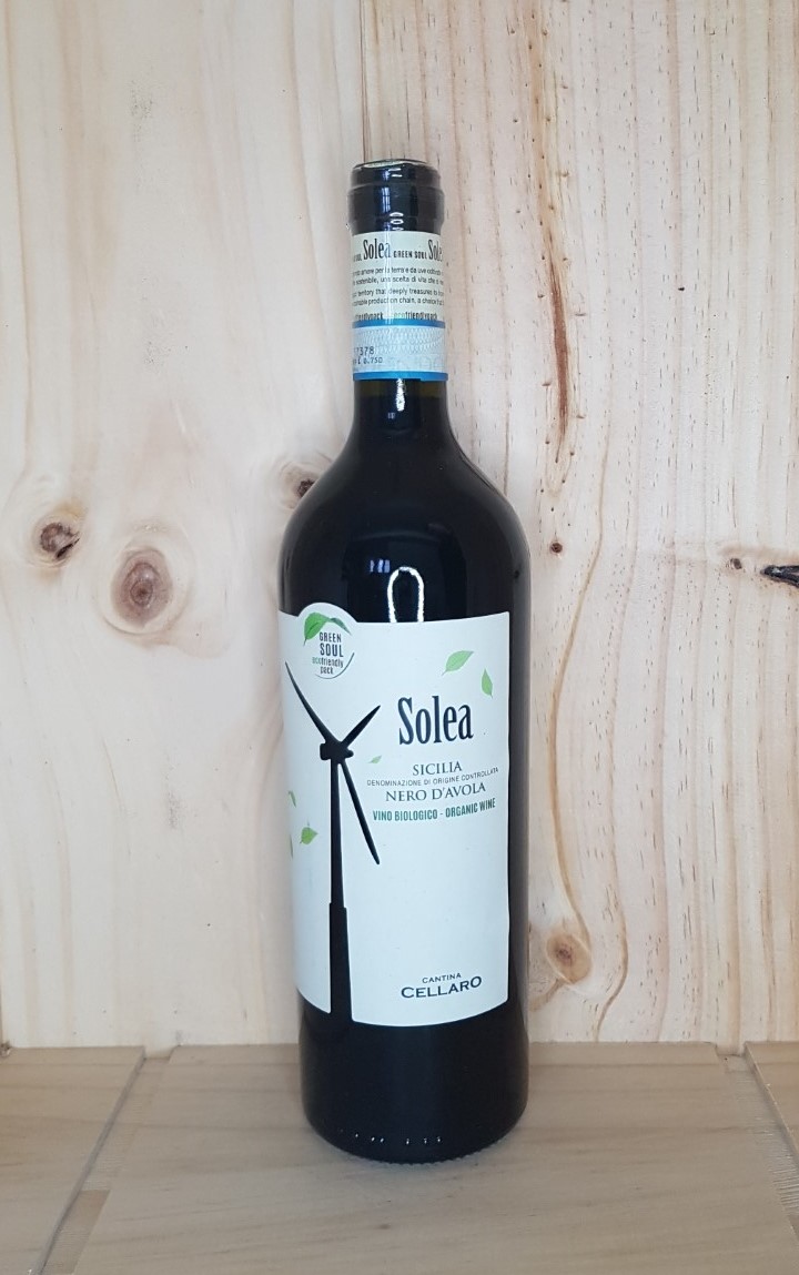 SICILE - Terre Siciliane Nero d'Avola "Solea" 2022 Cantina Cellaro 75 cl (Rouge)