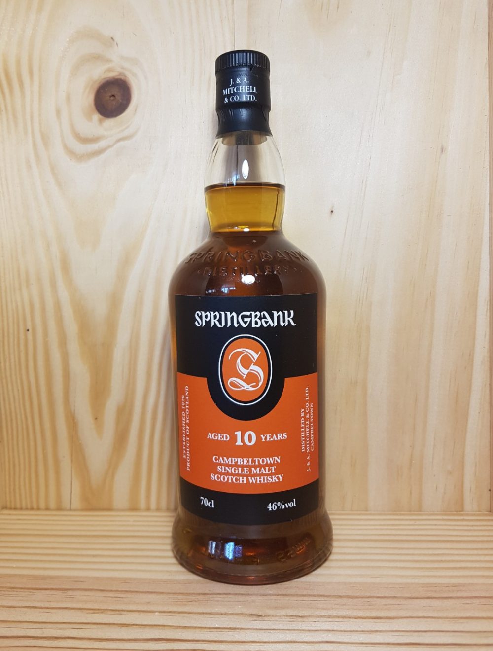 ECOSSE / CAMBPELTOWN - Whisky "10 ans" Springbank 70 cl