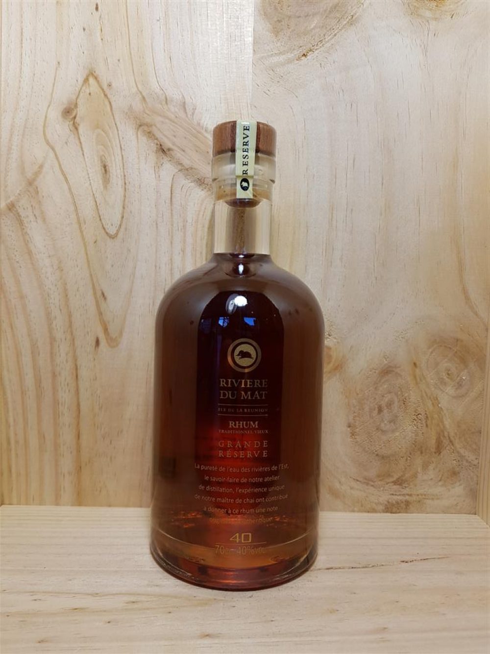 RÉUNION - Rhum "Grande Réserve" Rivière du Mat 70 cl