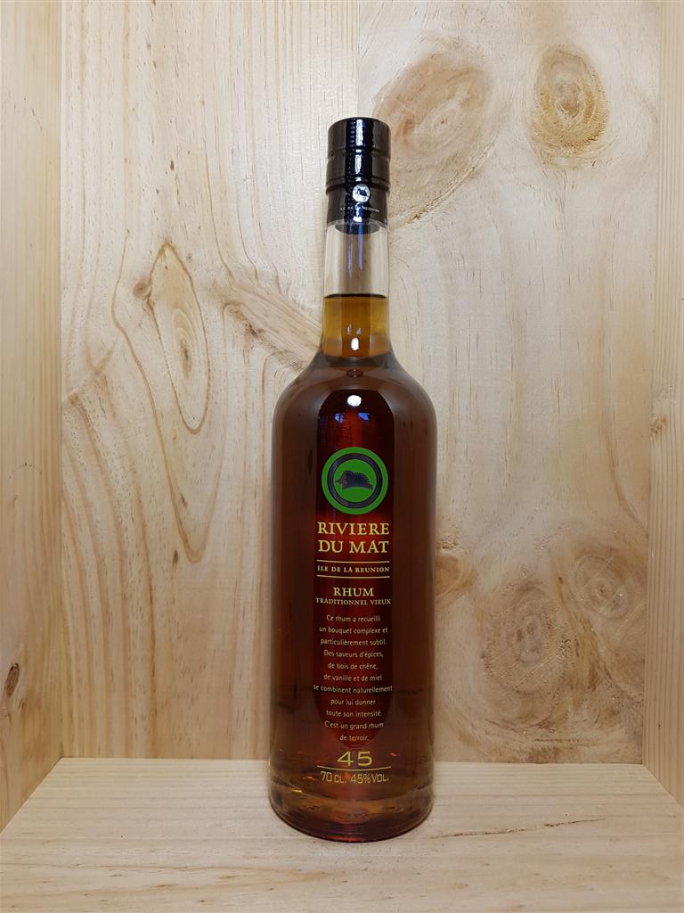 RÉUNION - Rhum "Traditionnel Vieux" Rivière du Mat 70 cl