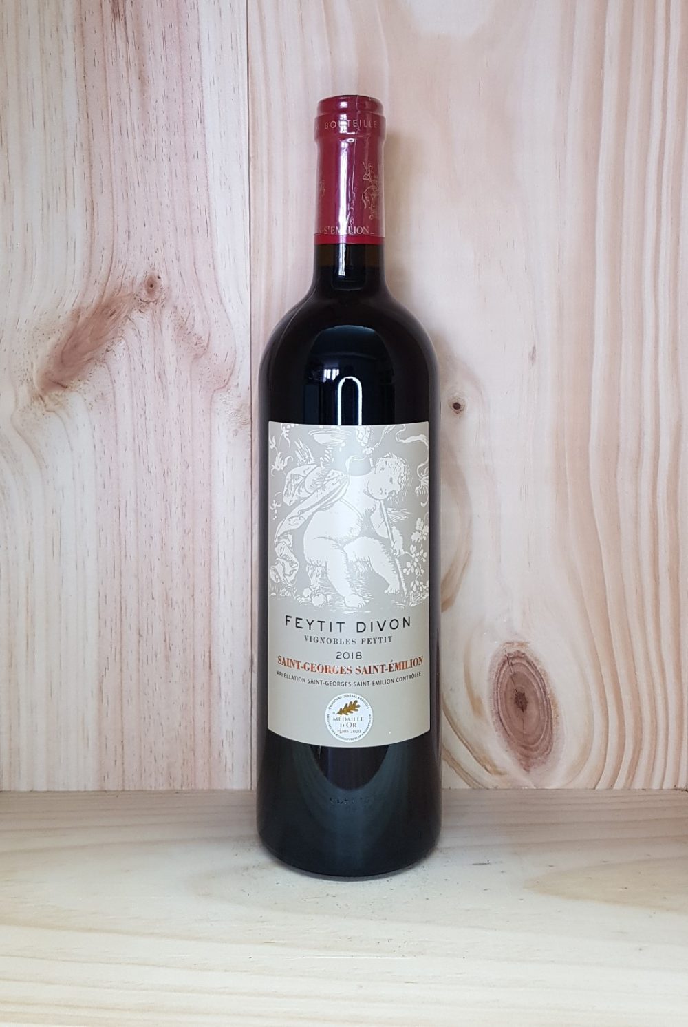 Saint Georges Saint Emilion 2018 Château Feytit Divon 75 cl (Rouge)
