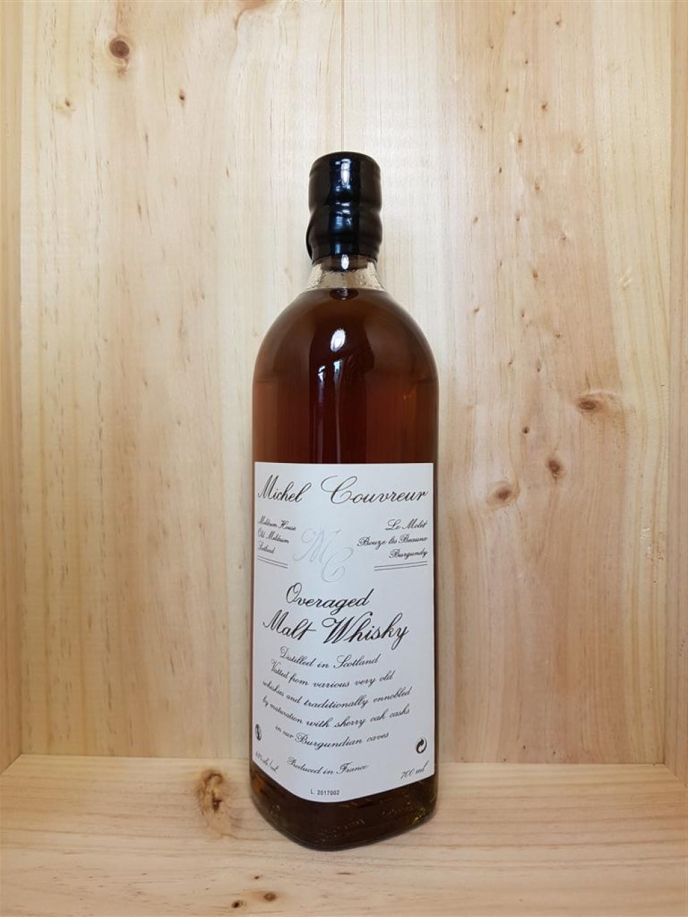 ECOSSE / HIGHLANDS - Whisky "Overaged" Michel Couvreur 70 cl