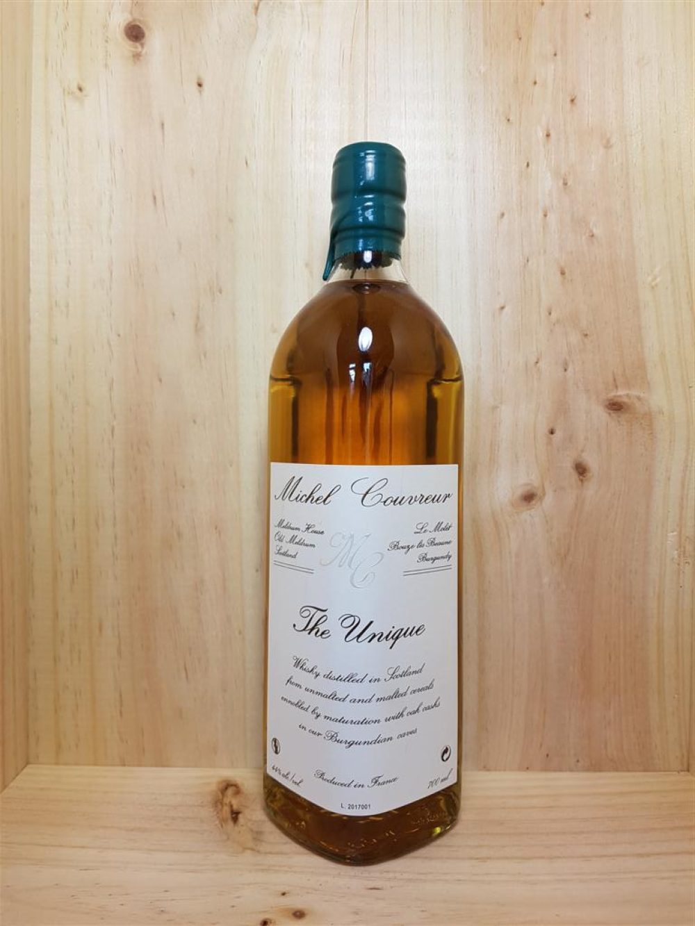 ECOSSE / HIGHLANDS - Whisky "The Unique" Michel Couvreur 70 cl