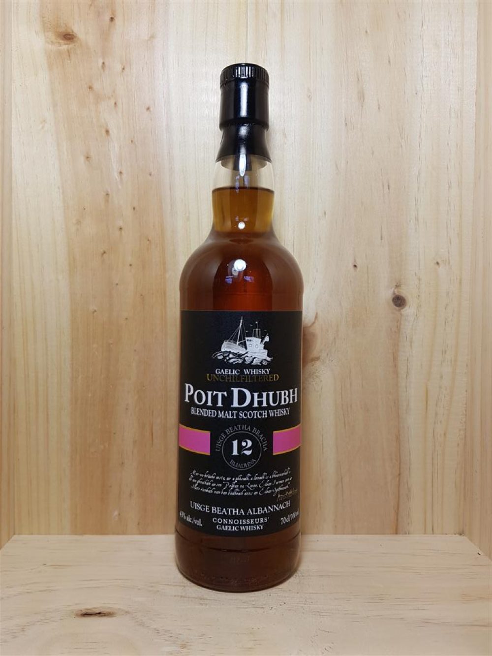 ECOSSE / SKYE - Whisky Poit Dhubh "12 ans" 70 cl