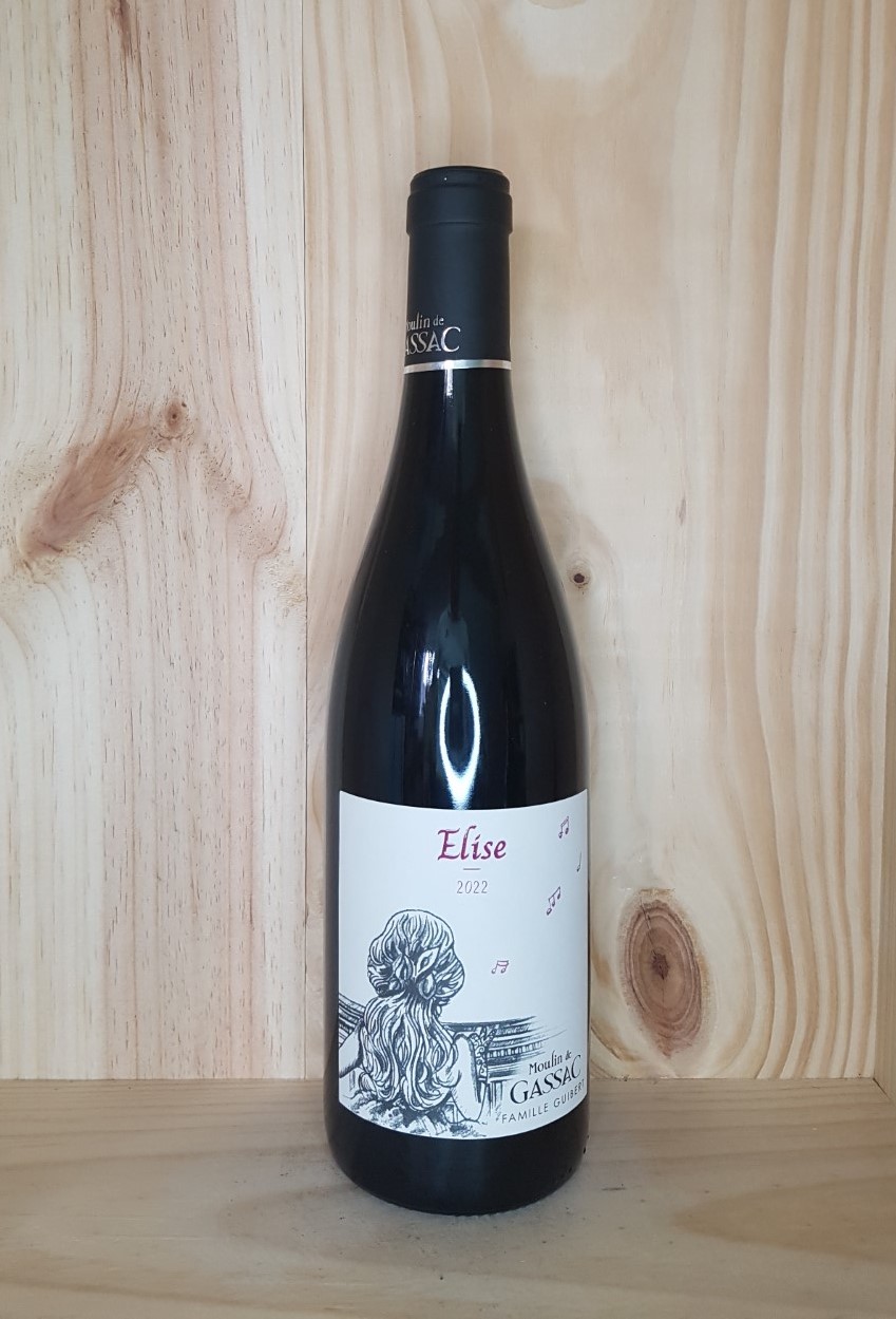 Pays d'Hérault IGP "Elise" 2023 Moulin de Gassac 75 cl (Rouge)