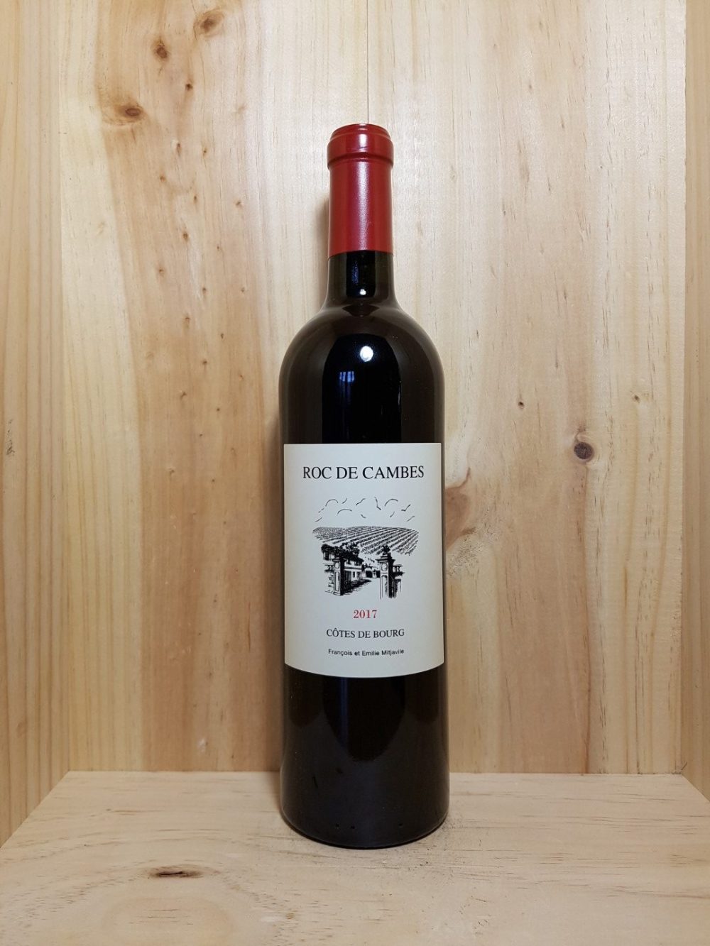Côtes de Bourg 2017 Roc de Cambes 75 cl (Rouge)