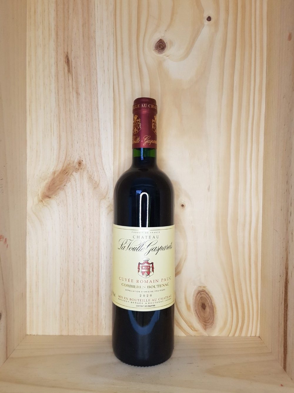 Corbières Boutenac "Cuvée Romain Pauc" 2022 Château La Voulte Gasparet 75 cl (Rouge)