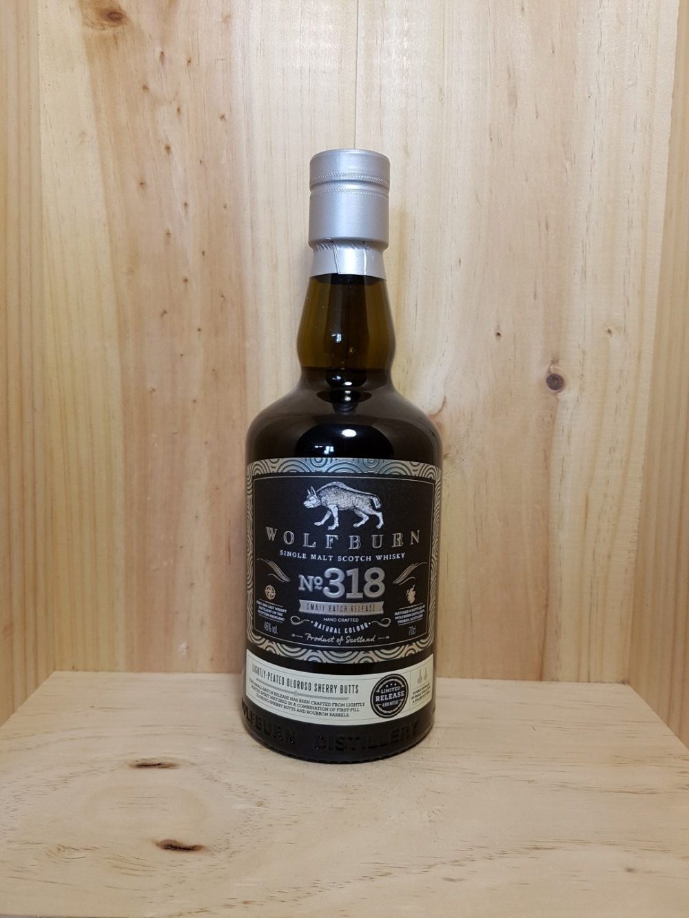 ECOSSE / HIGHLANDS - Whisky "N°318" Wolfburn 70 cl