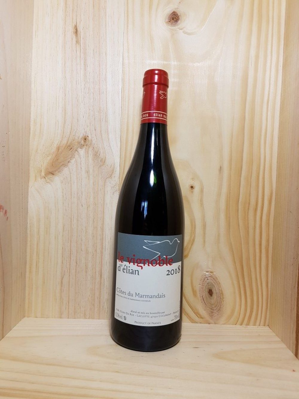 Côtes du Marmandais "Le vignoble d'Elian" 2021 Elian Da Ros 75 cl (Rouge)