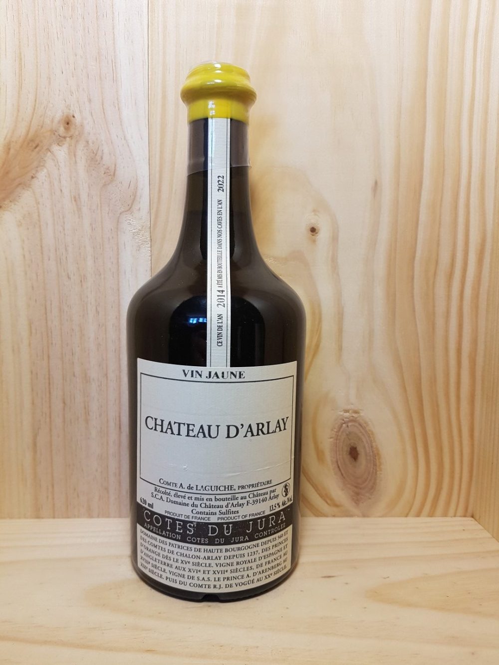 Côtes du Jura Vin Jaune 2016 Château d'Arlay 62 cl (Blanc)