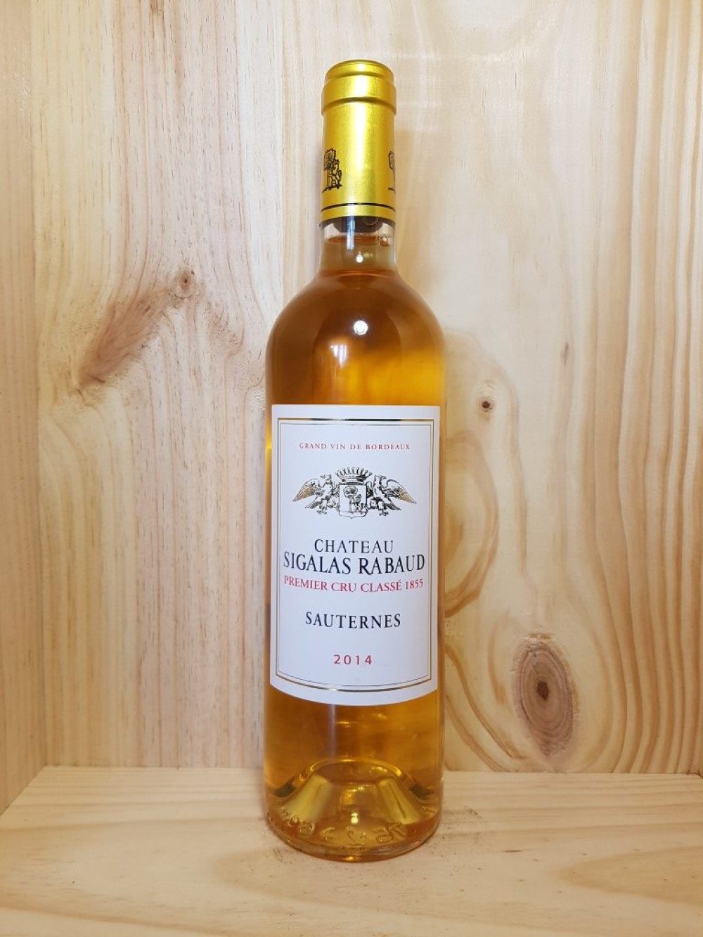 Sauternes 2014 Château Sigalas Rabaud 1er Cru Classé 75 cl (Blanc)