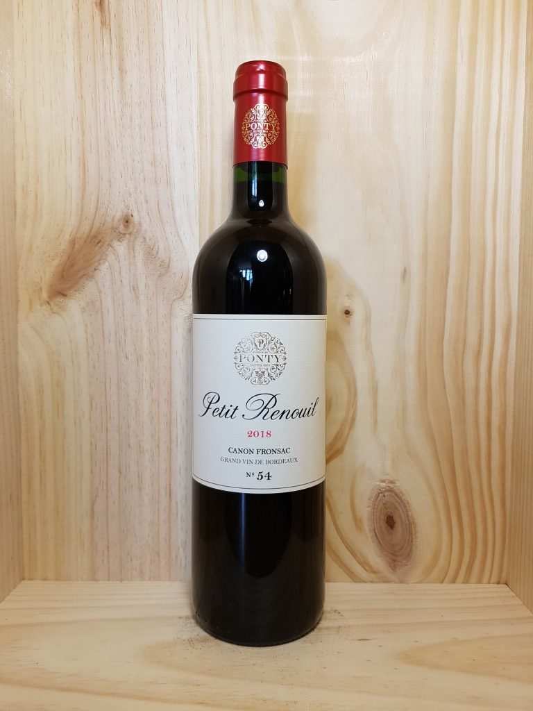 Canon Fronsac "N°54" 2018 Petit Renouil 75 cl (Rouge)