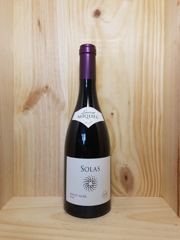 Aude IGP "Solas" Pinot Noir 2023 Laurent Miquel 75 cl (Rouge)