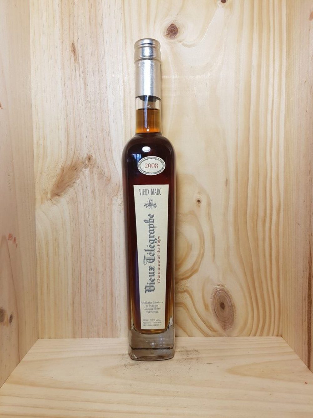 Eau-de-vie- de marc des Côtes du Rhône "Vieux marc" Domaine du Vieux Télégraphe 50 cl