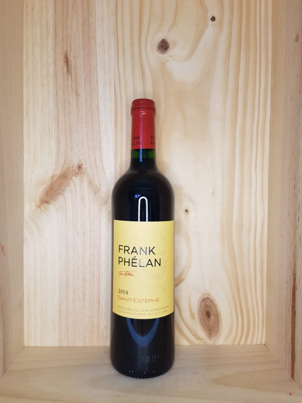 Saint-Estèphe 2019 Frank Phélan 75 cl (Rouge)