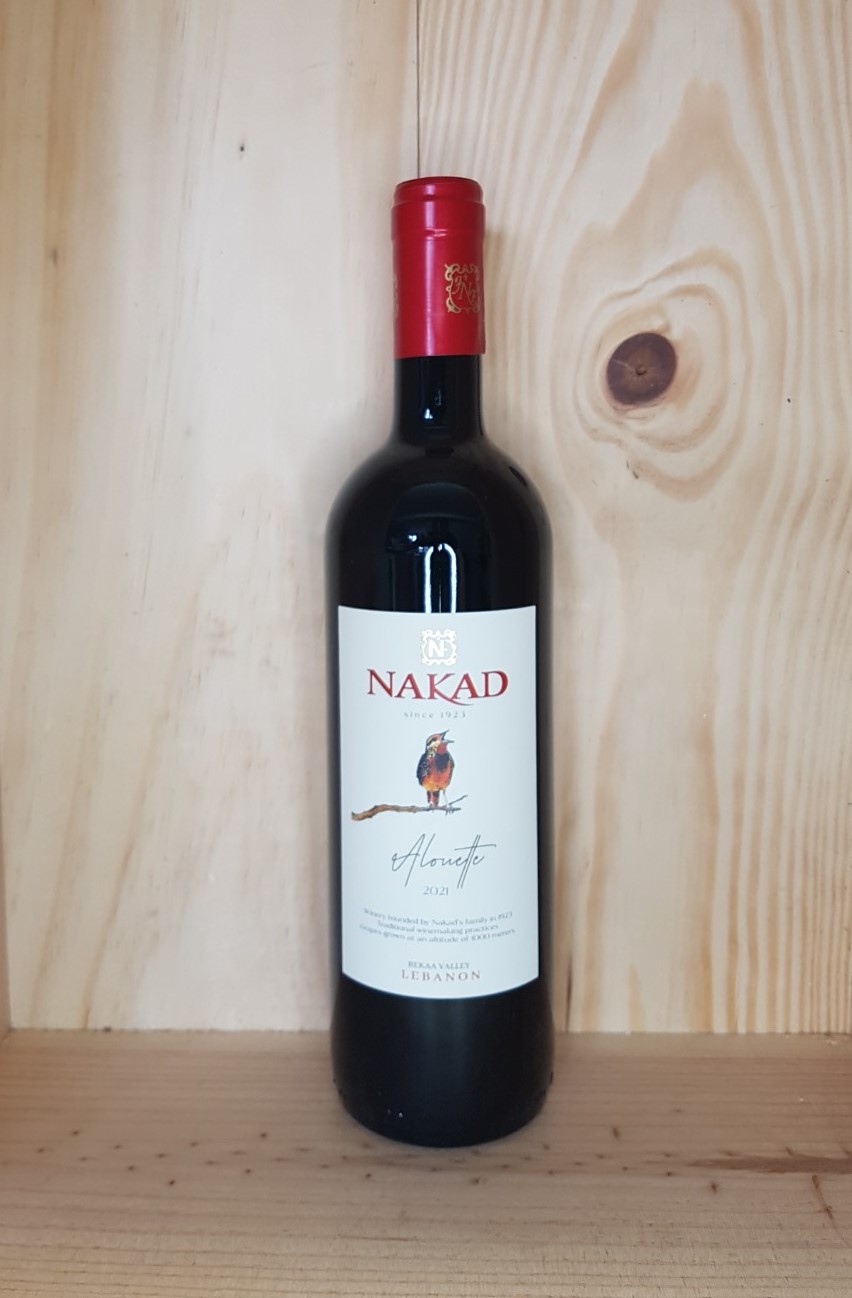 LIBAN - Coteaux de la Bekaa "Cuvée l'alouette" 2021 Château Nakad 75 cl (Rouge)