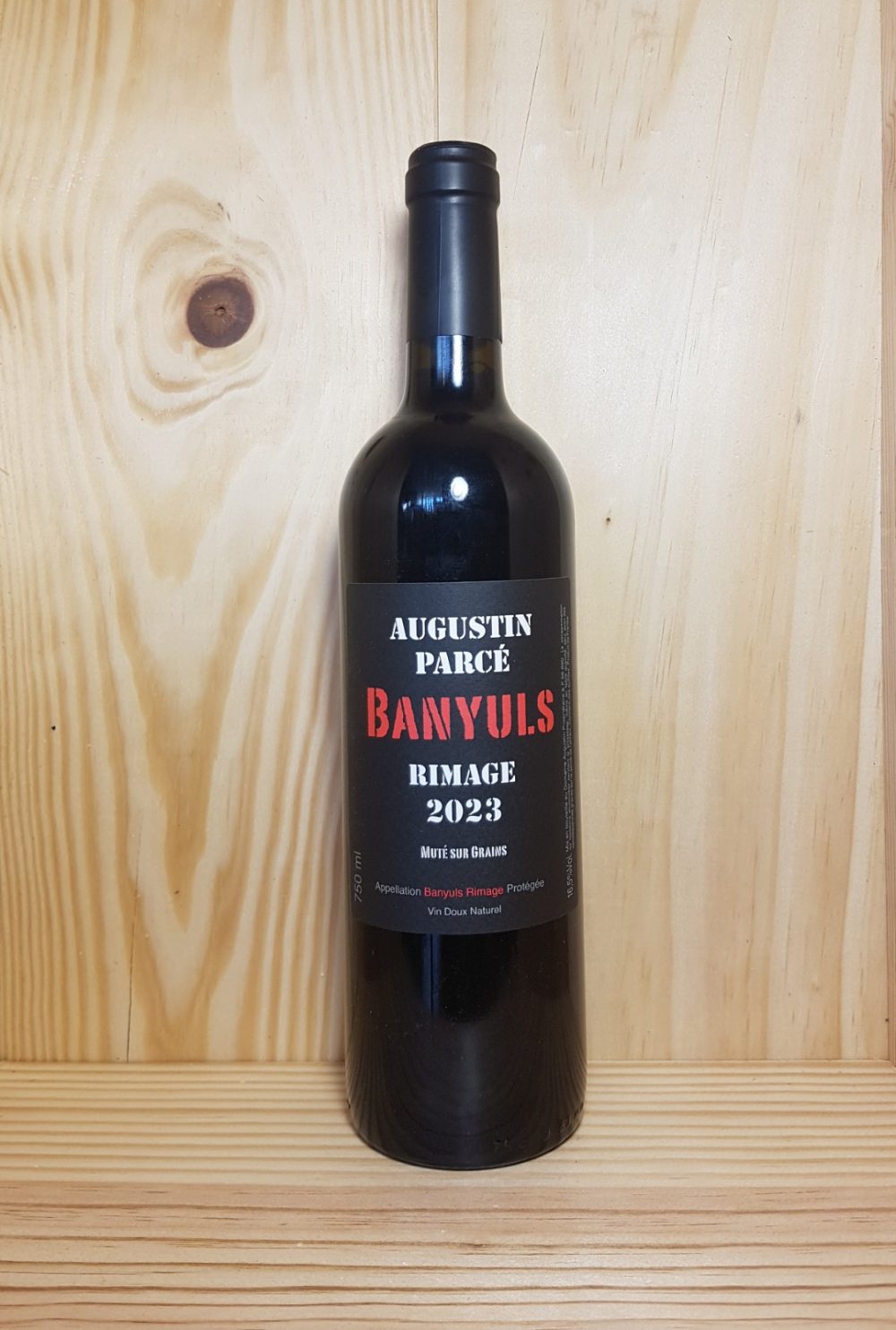 Banyuls Rimage 2023 Augustin Parcé Parcé Frères 75 cl (Rouge)