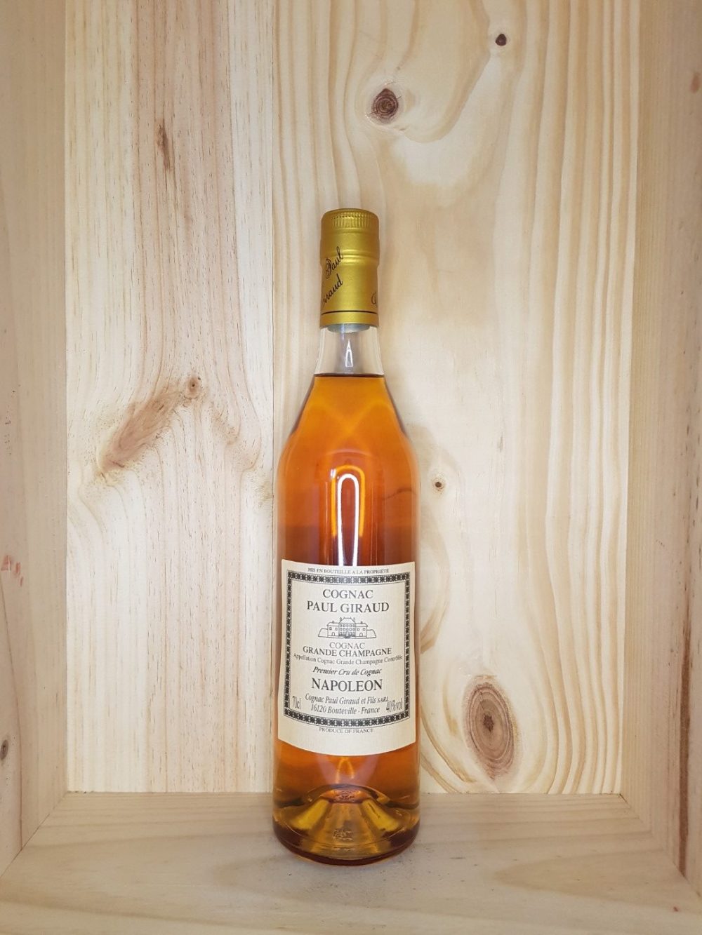 Cognac Grande Champagne Napoléon Paul Giraud 70 cl