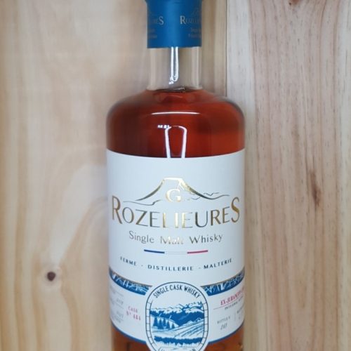 FRANCE - Whisky Rozelieures Single malt "Fût unique Jurançon" 70 cl