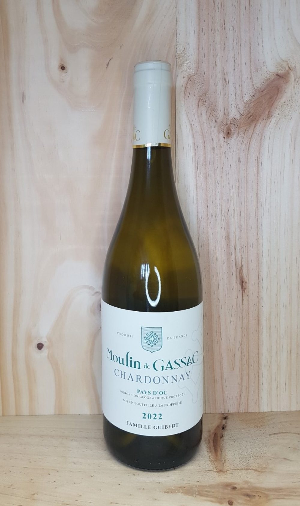 Pays d'Oc IGP "Chardonnay" 2023 Moulin de Gassac 75 cl (Blanc)