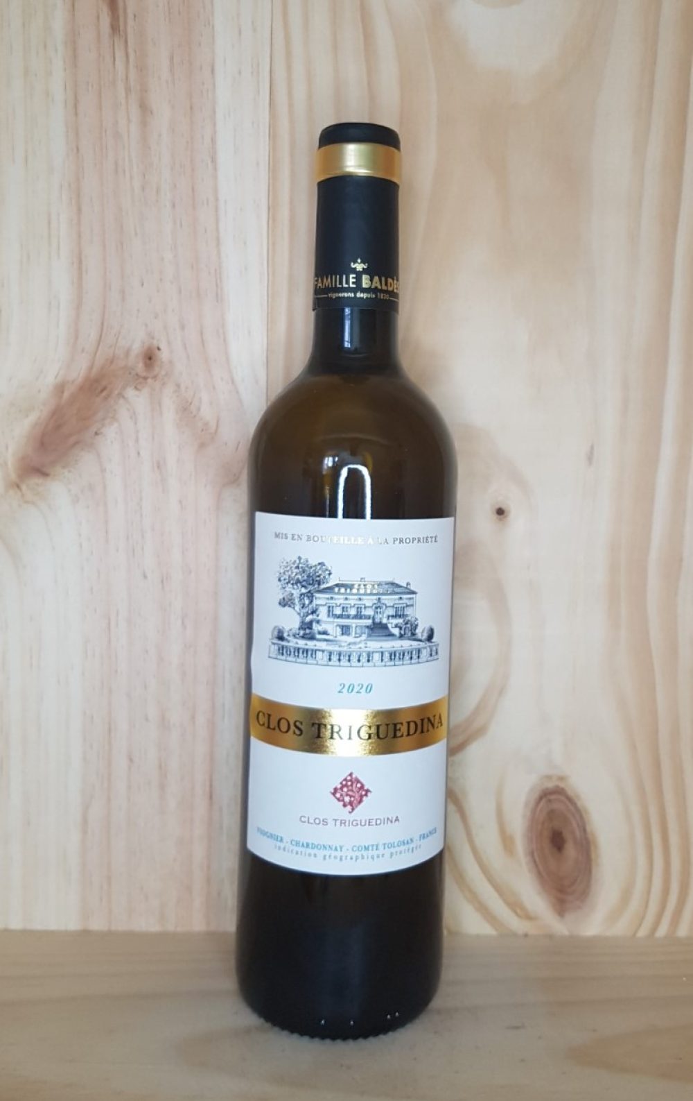 Comté Tholosan "Vin de Lune" 2022 Clos Triguedina 75 cl (Blanc)