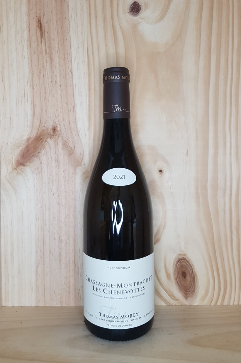 Chassagne-Montrachet 1er Cru Les Chenevottes 2021 Thomas Morey 75 cl (Blanc)
