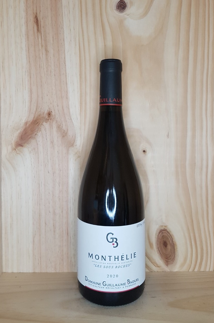 Monthélie Les Sous Roches 2020 Guillaume Baduel 75 cl (Blanc)