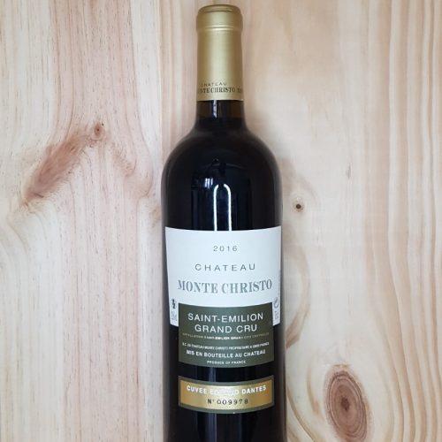 Saint-Emilion Grand Cru 2016 Cuvée Edmond Dantes Château Monte Christo 75 cl (Rouge)