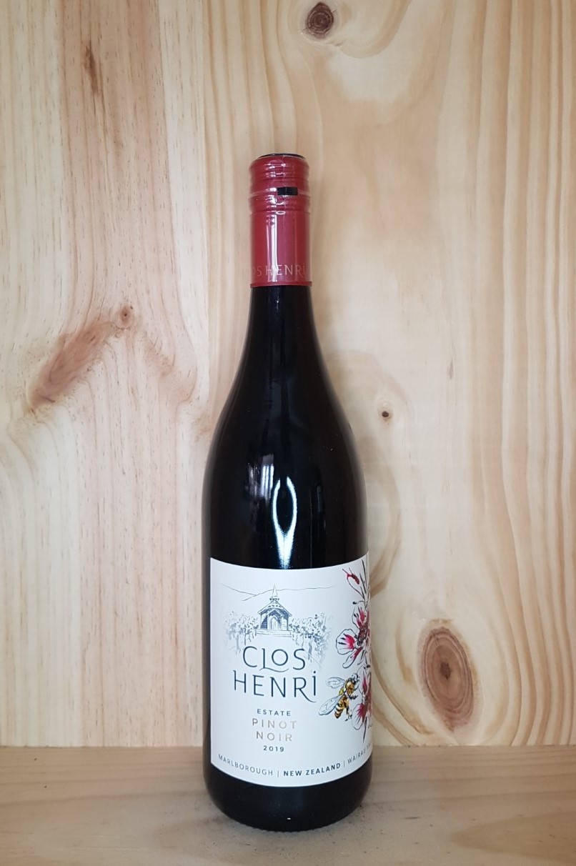 NOUVELLE-ZELANDE - Marlborough 2022 Pinot Noir Clos Henri 75 cl (Rouge)