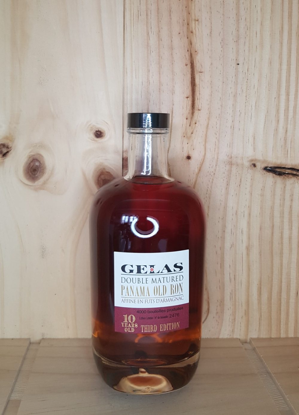 PANAMA - Rhum "Double Matured 10 years" Gelas 70 cl