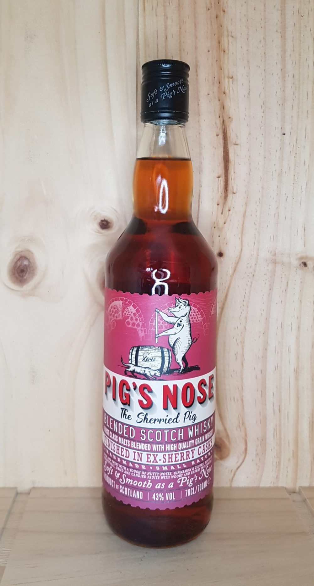 ECOSSE / SPEYSIDE - Whisky "Pig's nose The sherried pig" Spencerfield Farm 70 cl
