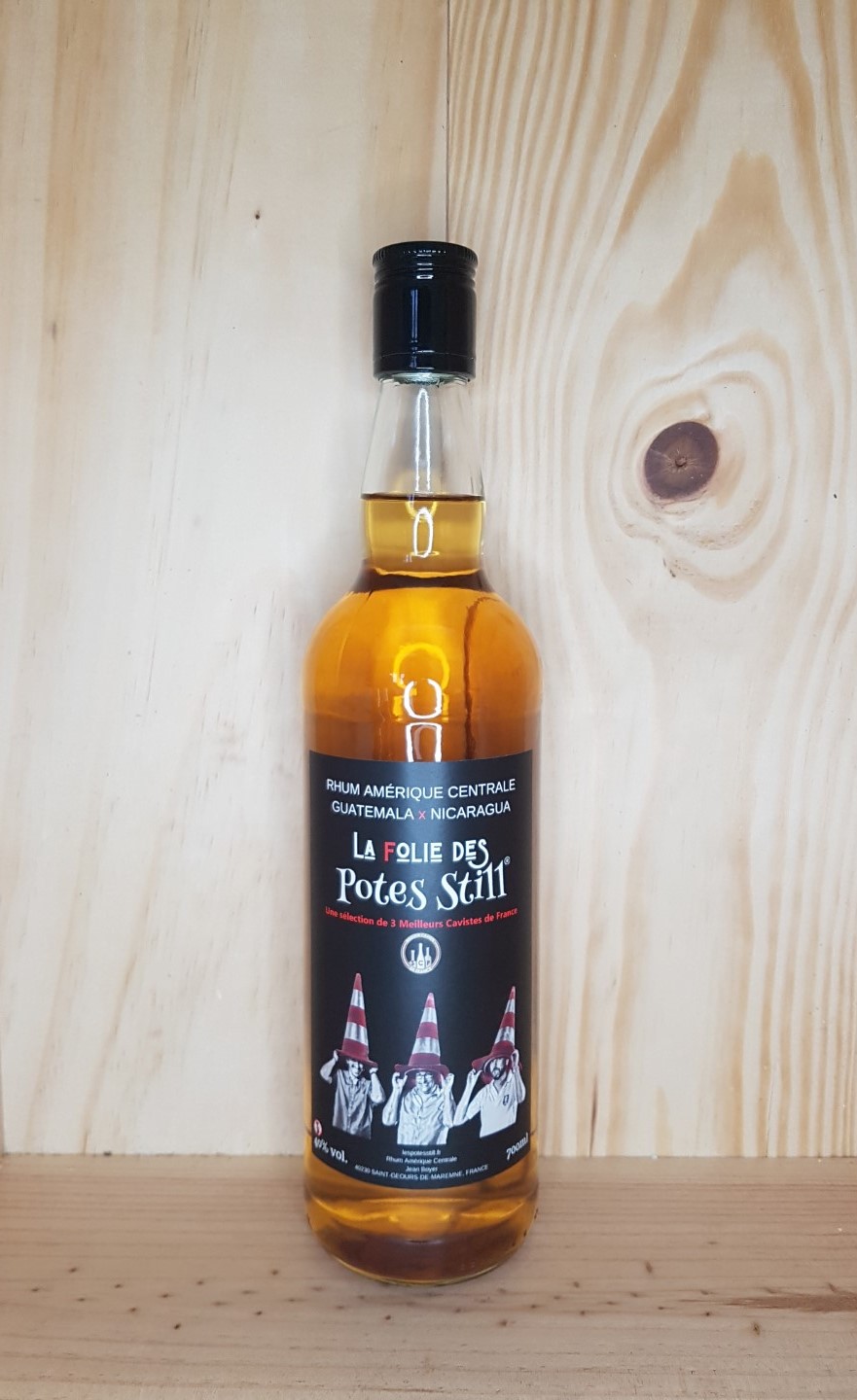 AMERIQUE CENTRALE - Rhum "La folie des Potes Still" 70 cl