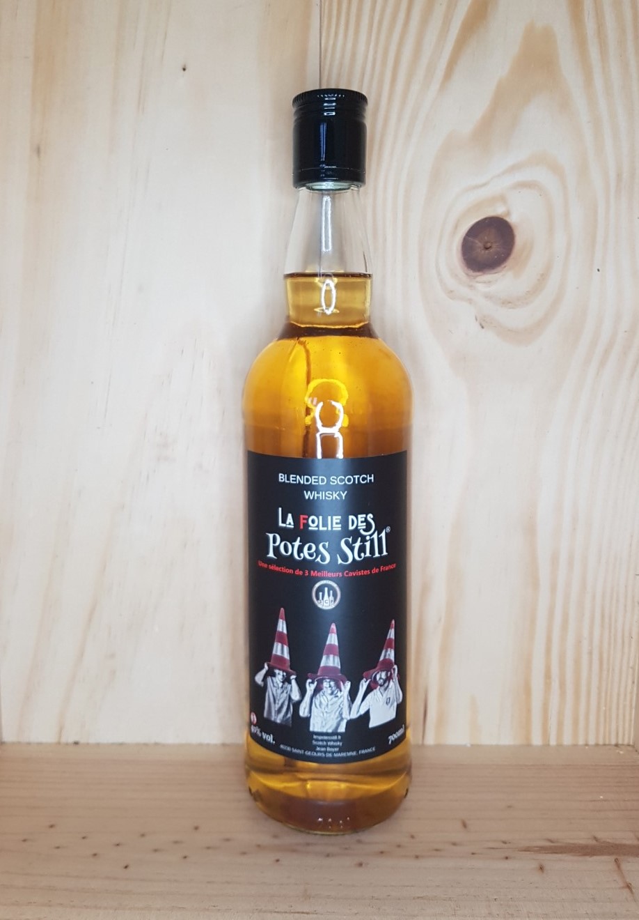 ECOSSE - Whisky "La folie des Potes Still" 70 cl