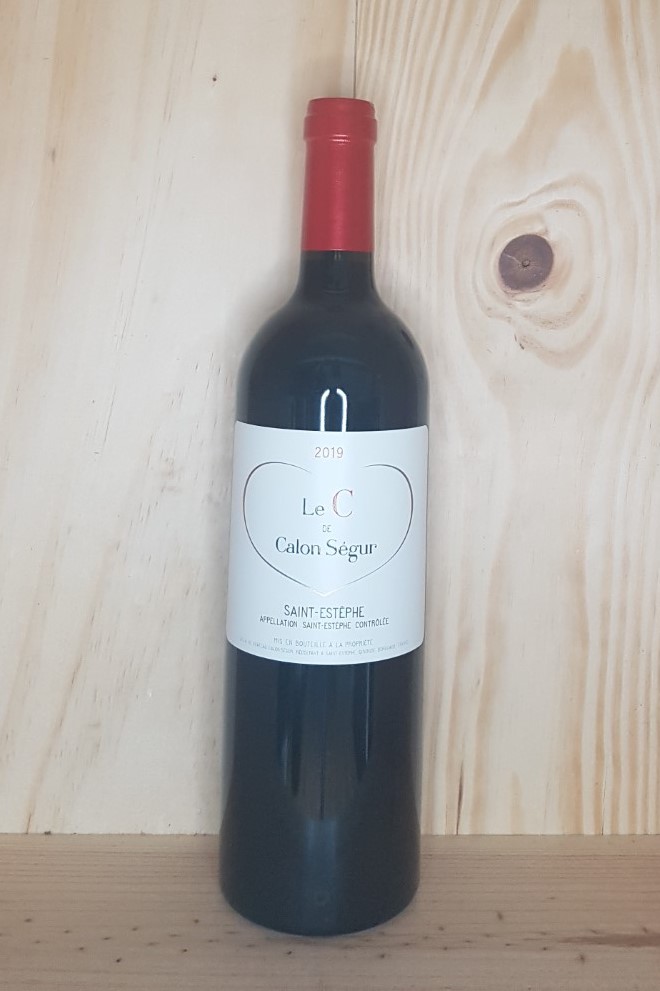 Saint-Estèphe 2019 Le C de Calon Ségur 75 cl (Rouge)