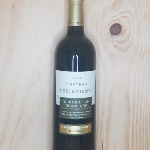 Saint-Emilion Grand Cru "Cuvée Edmond Dantes" 2016 Château Monte Christo 75 cl (Rouge)