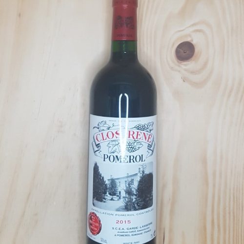 Pomerol 2015 Clos René 75 cl (Rouge)