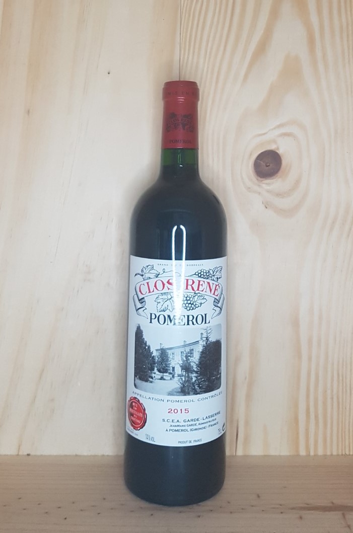Pomerol 2015 Clos René 75 cl (Rouge)