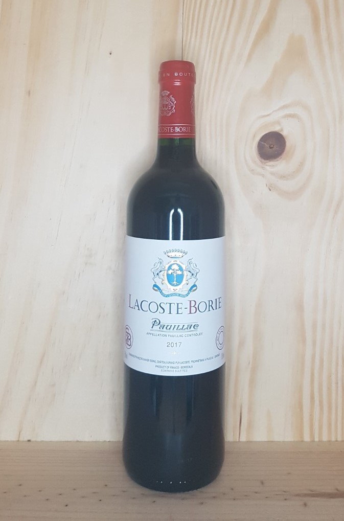 Pauillac 2017 Château Lacoste-Borie 75 cl (Rouge)