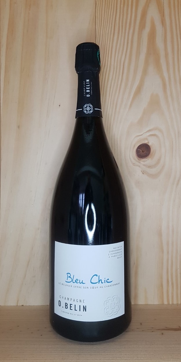 MAGNUM - Champagne Brut "Bleu chic" Olivier Belin 75 cl (Blanc)