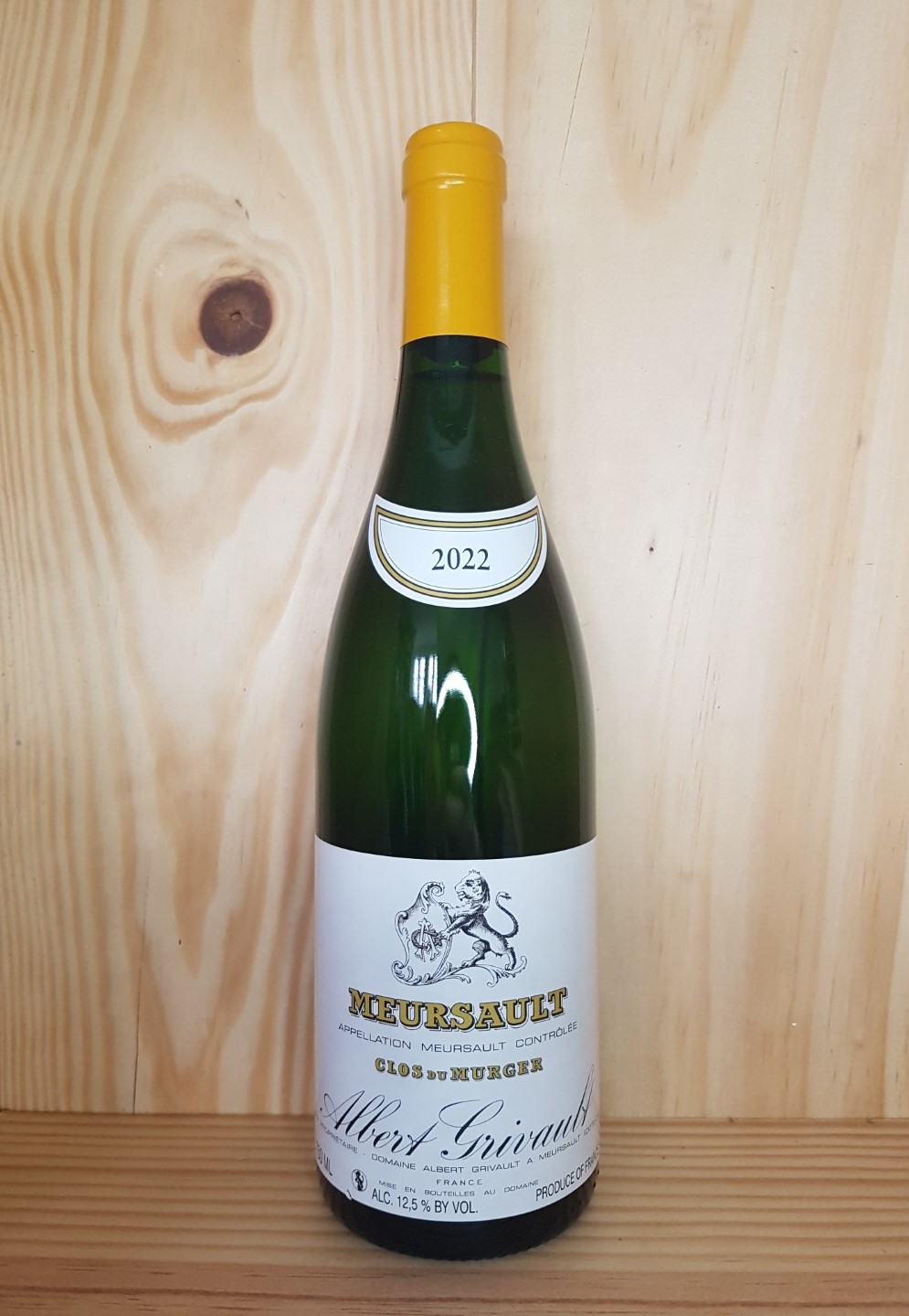 Meursault Clos du Murger 2022 Albert Grivault 75 cl (Blanc)