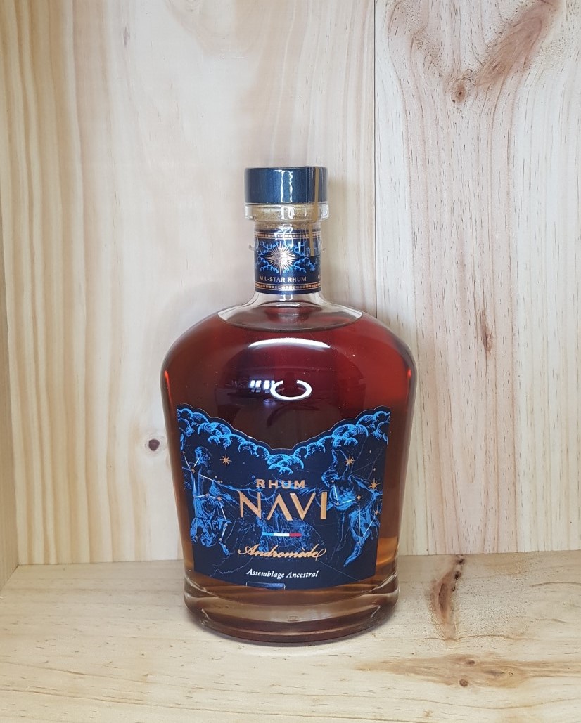 GUADELOUPE / MARTINIQUE / BARBADE / JAMAIQUE - Rhum Navi "Andromède" 70 cl