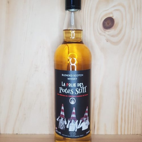 ECOSSE - Whisky "La folie des Potes Still" 70 cl