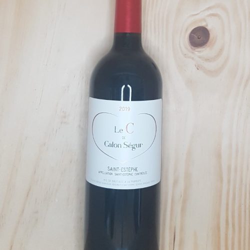 Saint-Estèphe 2019 Le C de Calon Ségur 75 cl (Rouge)