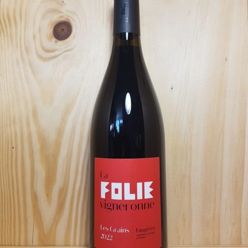 Faugères "les grains" 2022 Domaine La folie vigneronne 75 cl (Rouge)